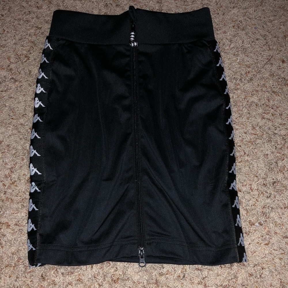Kappa slim fit high waisted skirt
